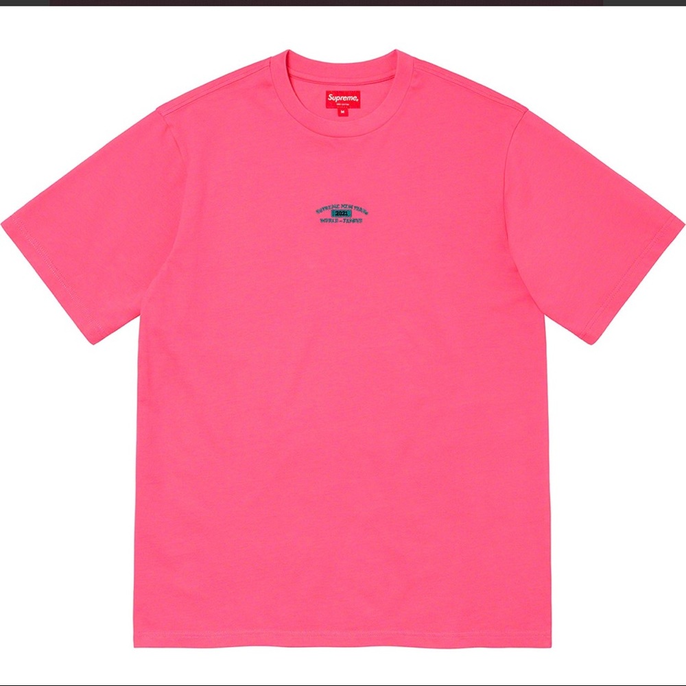Supreme World Famous SS embroidered Bright Pink XL - Picture 8 of 16
